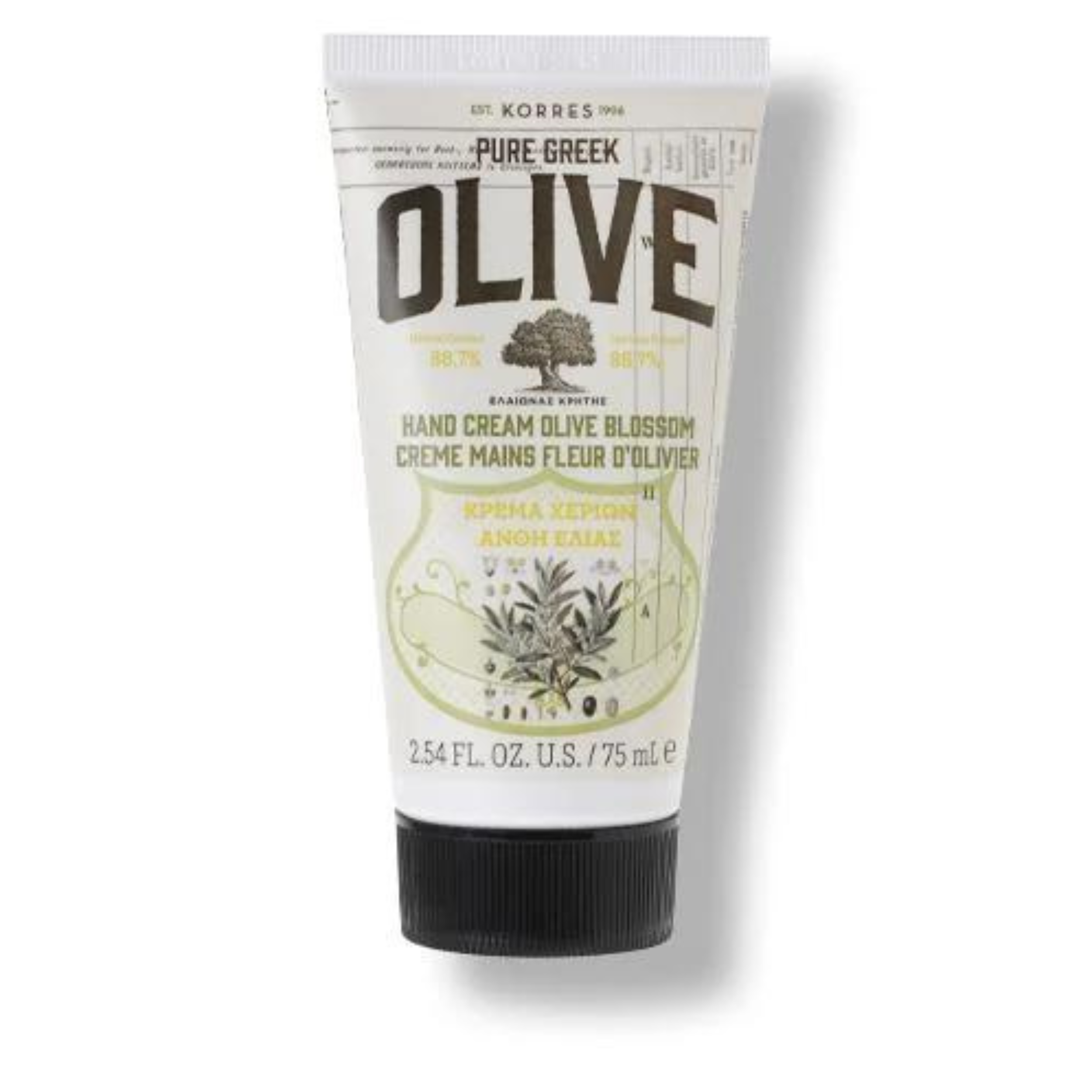 Korres Handcreme Pure Greek "Olive Blossom" 75ml