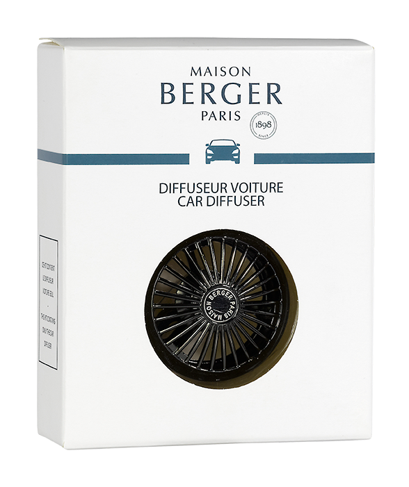Autoduft Diffuser - Car Diffuser - Car Wheel Black Maison Berger Paris